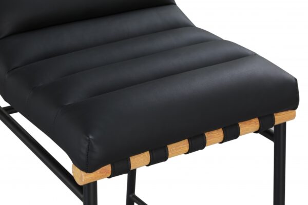 Burke Vegan Leather Upholstered Counter Stool