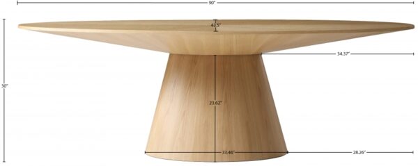Gavin 90" Dining Table