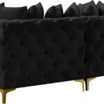 Tremblay 79" Velvet Upholstered 2pc. Modular Loveseat