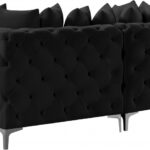 Tremblay 79" Velvet Upholstered 2pc. Modular Loveseat