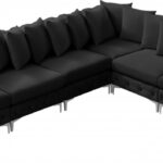 Tremblay 139" Velvet Upholstered 6pc. Modular Sectional