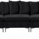 Tremblay 169" Velvet Upholstered 6pc. Modular Sectional
