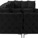 Tremblay 169" Velvet Upholstered 7pc. Modular Sectional