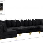 Tremblay 169" Velvet Upholstered 7pc. Modular Sectional