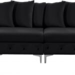 Tremblay 198" Velvet Upholstered 7pc. Modular Sectional