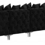 Tremblay 198" Velvet Upholstered 7pc. Modular Sectional