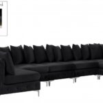 Tremblay 169" Velvet Upholstered 7pc. Modular Sectional