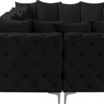 Tremblay 169" Velvet Upholstered 7pc. Modular Sectional