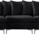 Tremblay 169" Velvet Upholstered 7pc. Modular Sectional