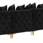 Tremblay 169" Velvet Upholstered 7pc. Modular Sectional