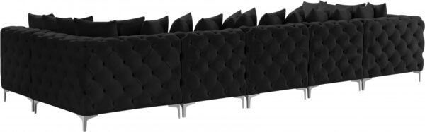 Tremblay 169" Velvet Upholstered 7pc. Modular Sectional