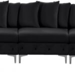 Tremblay 228" Velvet Upholstered 8pc. Modular Sectional