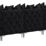 Tremblay 228" Velvet Upholstered 8pc. Modular Sectional