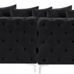Tremblay 169" Velvet Upholstered 8pc. Modular Sectional