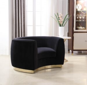 Julian Velvet Upholstered Chair