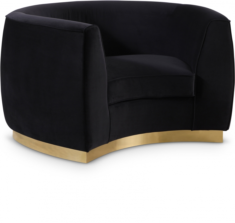 Julian Velvet Upholstered Chair