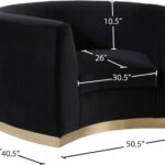Julian Velvet Upholstered Chair