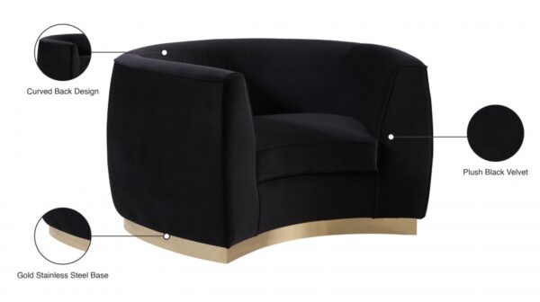 Julian Velvet Upholstered Chair
