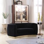 Julian 70.5" Velvet Upholstered Loveseat