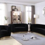 Julian 70.5" Velvet Upholstered Loveseat