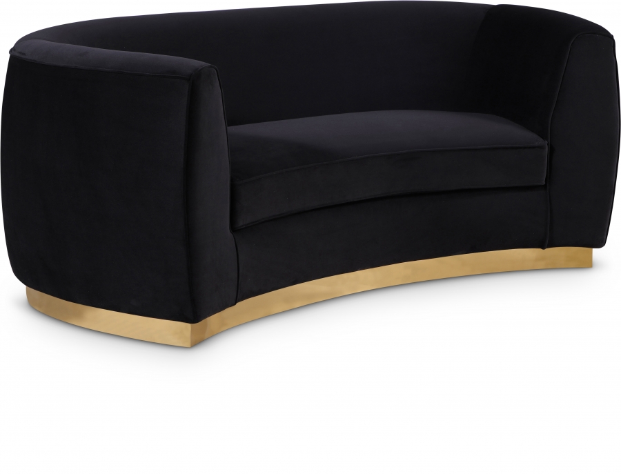 Julian 70.5" Velvet Upholstered Loveseat