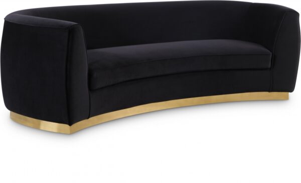 Julian 91.5" Velvet Upholstered Sofa