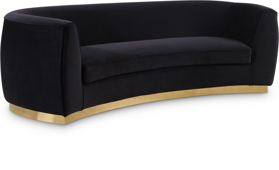 Julian 91.5" Velvet Upholstered Sofa