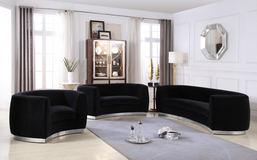 Julian Velvet Upholstered Collection