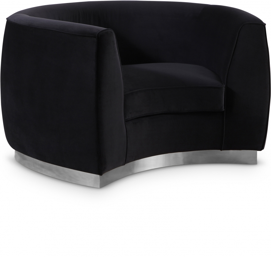 Julian Velvet Upholstered Chair