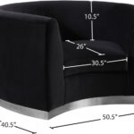 Julian Velvet Upholstered Chair