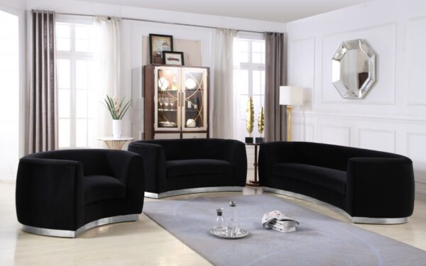 Julian 70.5" Velvet Upholstered Loveseat