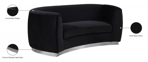 Julian 70.5" Velvet Upholstered Loveseat