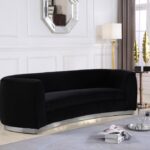 Julian 91.5" Velvet Upholstered Sofa