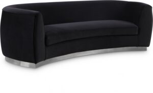 Julian 91.5" Velvet Upholstered Sofa