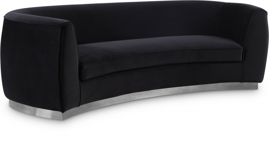 Julian 91.5" Velvet Upholstered Sofa