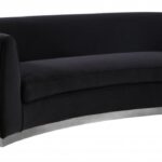 Julian 91.5" Velvet Upholstered Sofa