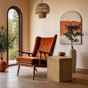 Eternal Oak Wood Modular Coffee Table
