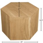 Eternal Oak Wood Modular Coffee Table