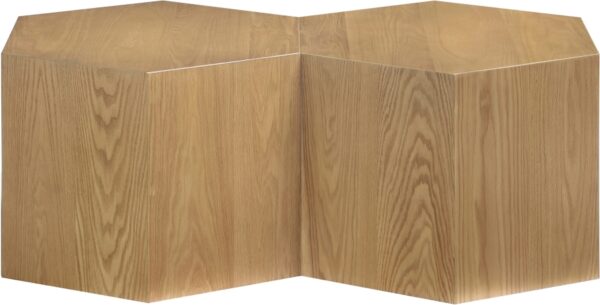 Eternal Oak Wood 2pc. Modular Coffee Table