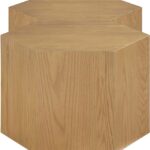 Eternal Oak Wood 2pc. Modular Coffee Table