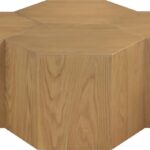 Eternal Oak Wood 4pc. Modular Coffee Table