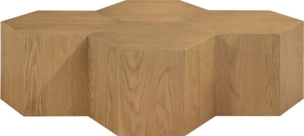Eternal Oak Wood 4pc. Modular Coffee Table