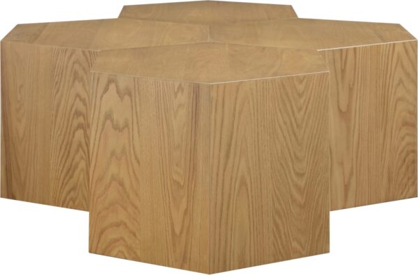 Eternal Oak Wood 4pc. Modular Coffee Table