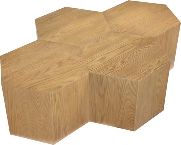 Eternal Oak Wood 4pc. Modular Coffee Table