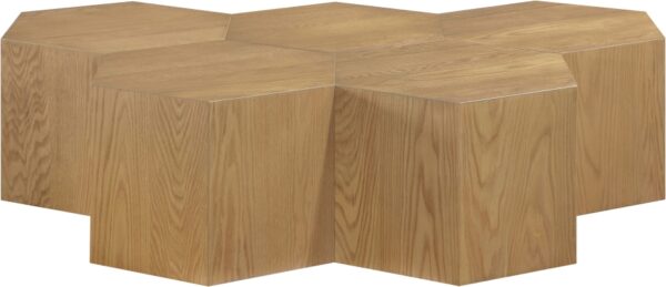 Eternal Oak Wood 5pc. Modular Coffee Table