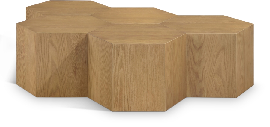 Eternal Oak Wood 5pc. Modular Coffee Table