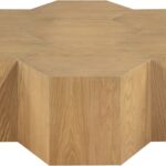 Eternal Oak Wood 7pc. Modular Coffee Table