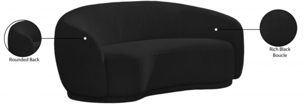 Hyde 64" Boucle Fabric Upholstered Loveseat