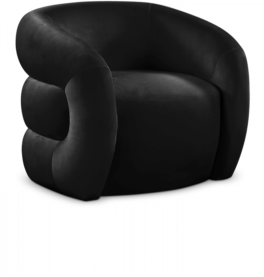 Roxbury Velvet Upholstered Accent Chair