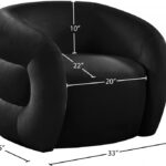 Roxbury Velvet Upholstered Accent Chair